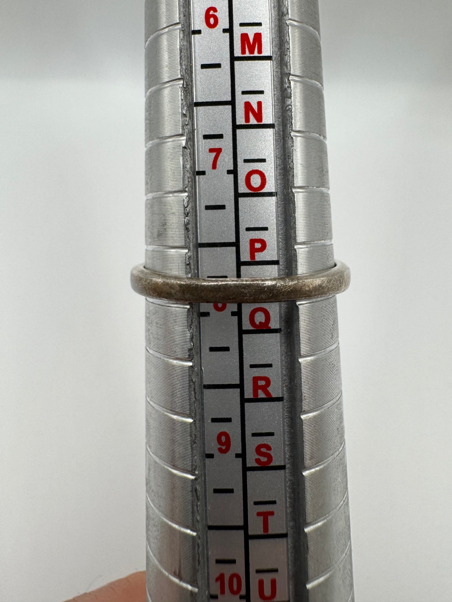Silver quartz ring