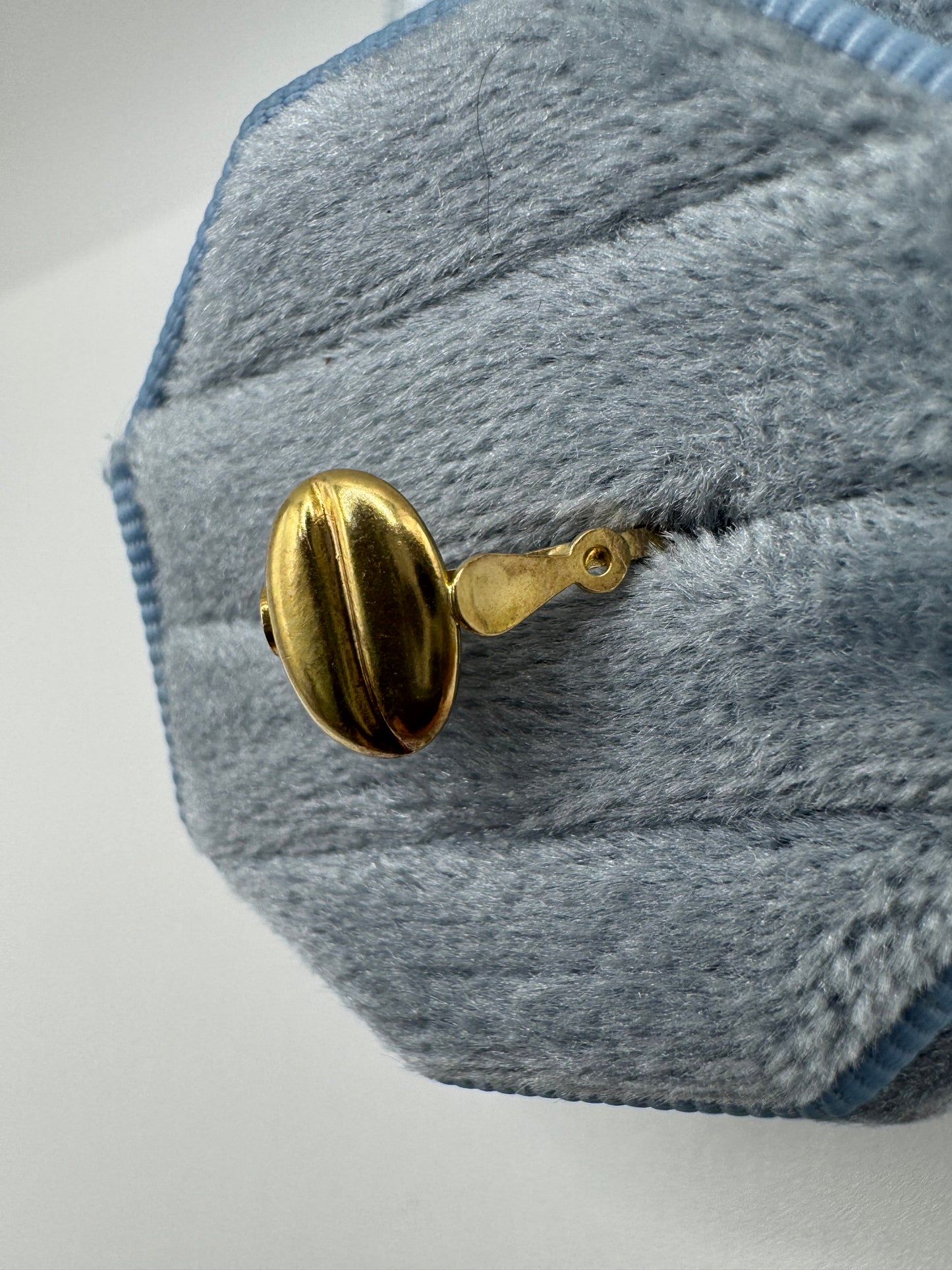 9ct gold coffee bean ring