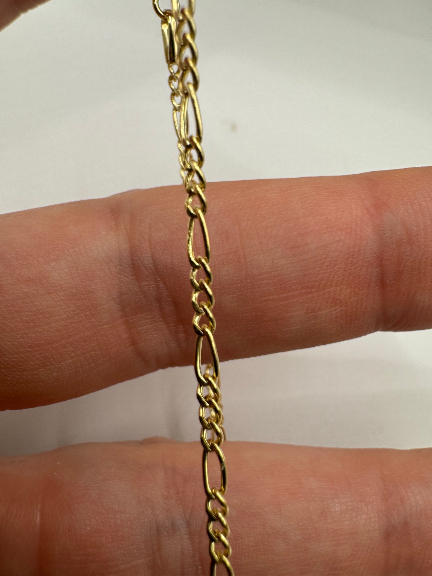 9ct gold bracelet/anklet 3