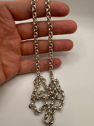 Heavy silver chain