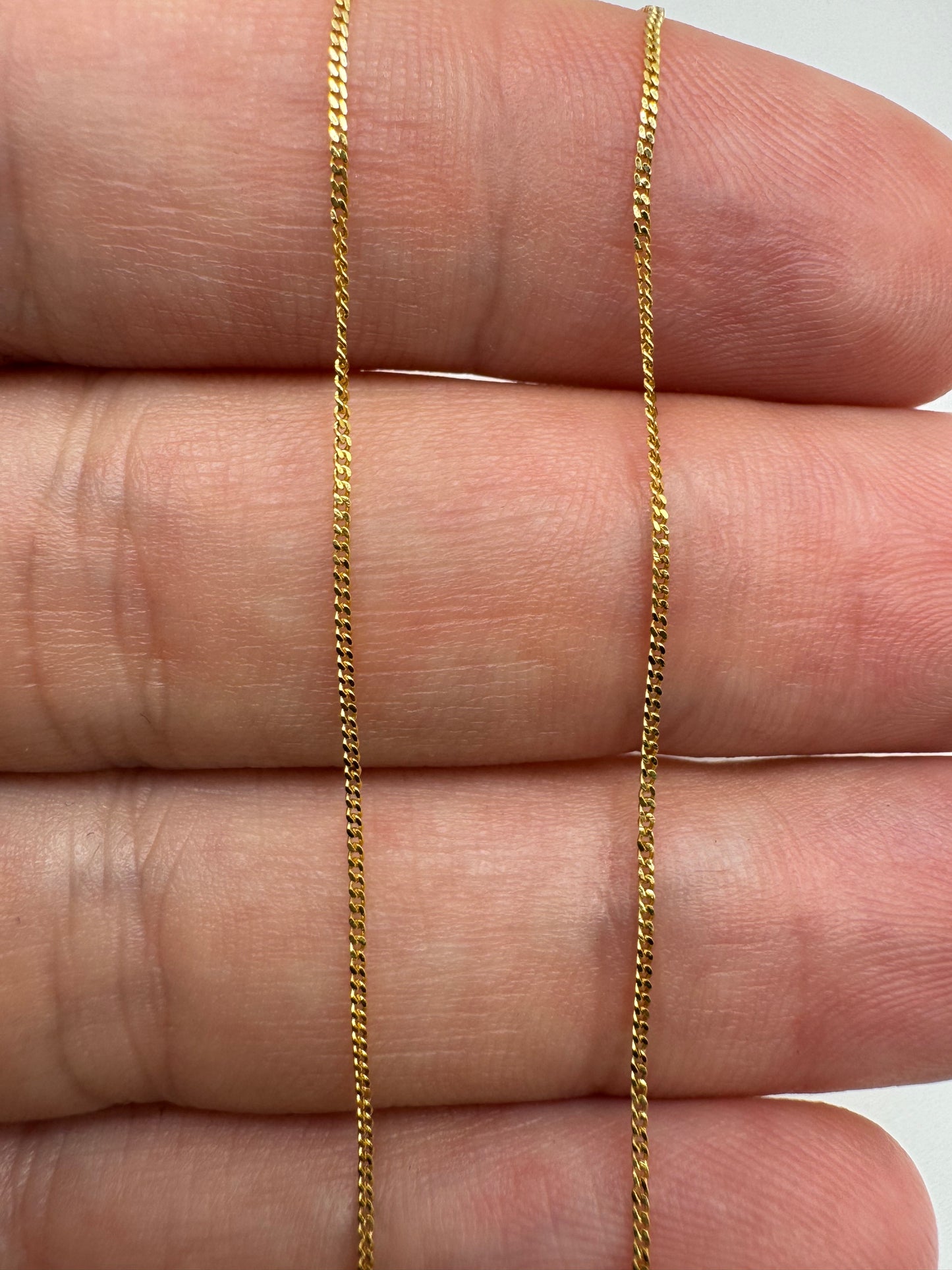 9ct gold chain 24