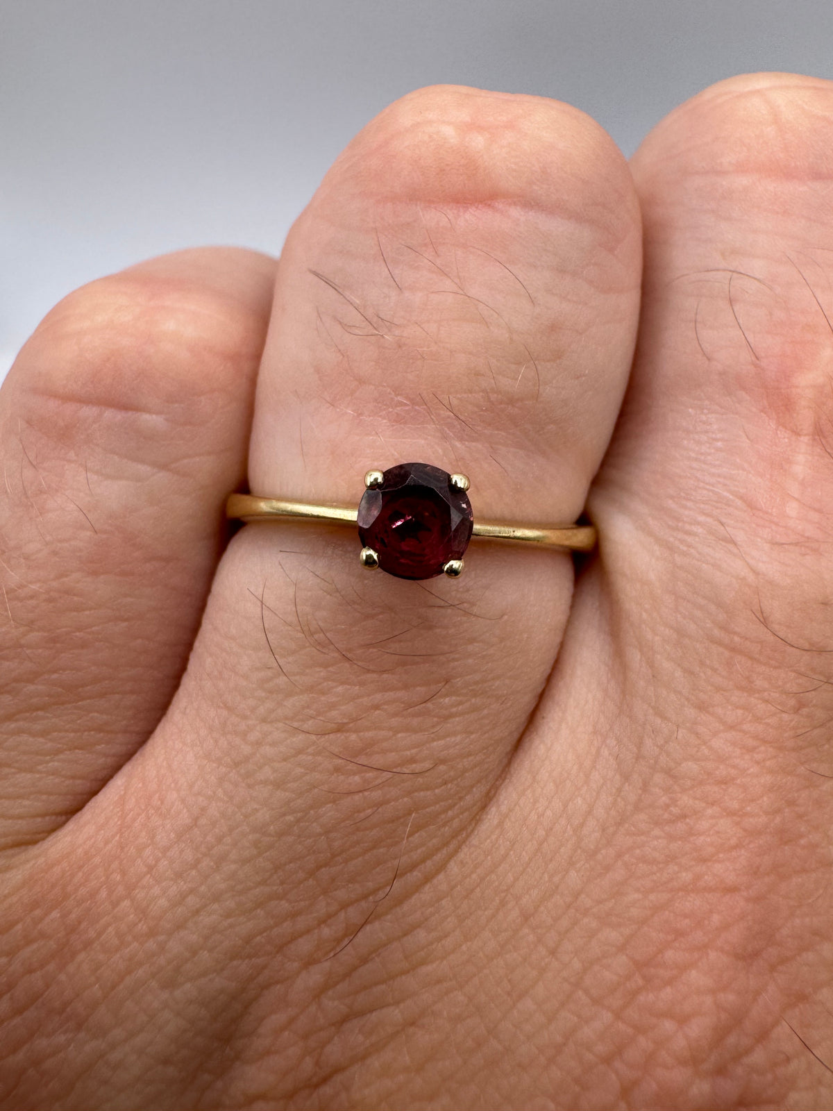 9ct gold tourmaline ring