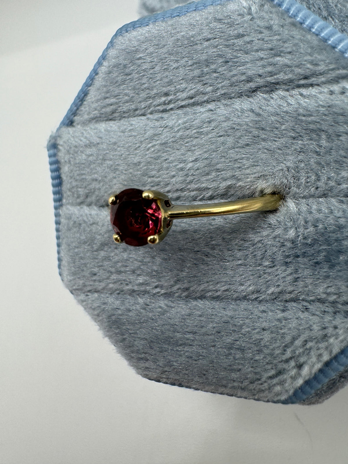 9ct gold tourmaline ring