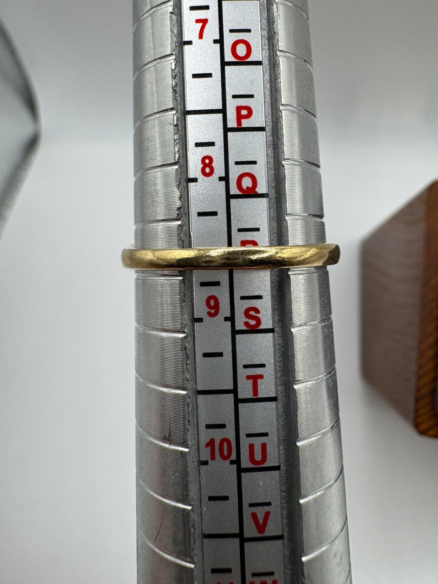 9ct gold citrine cluster ring