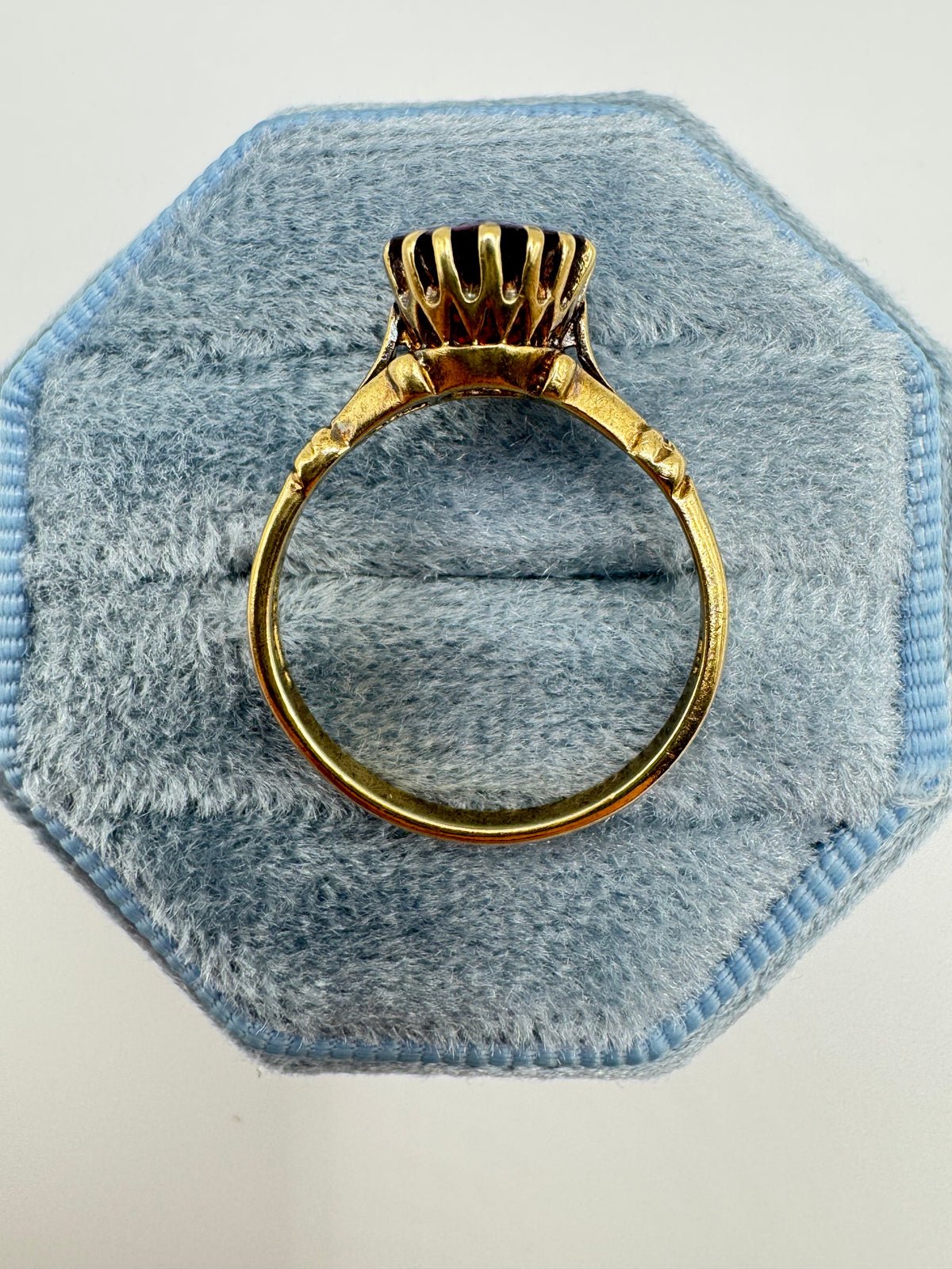 9ct gold tourmaline ring