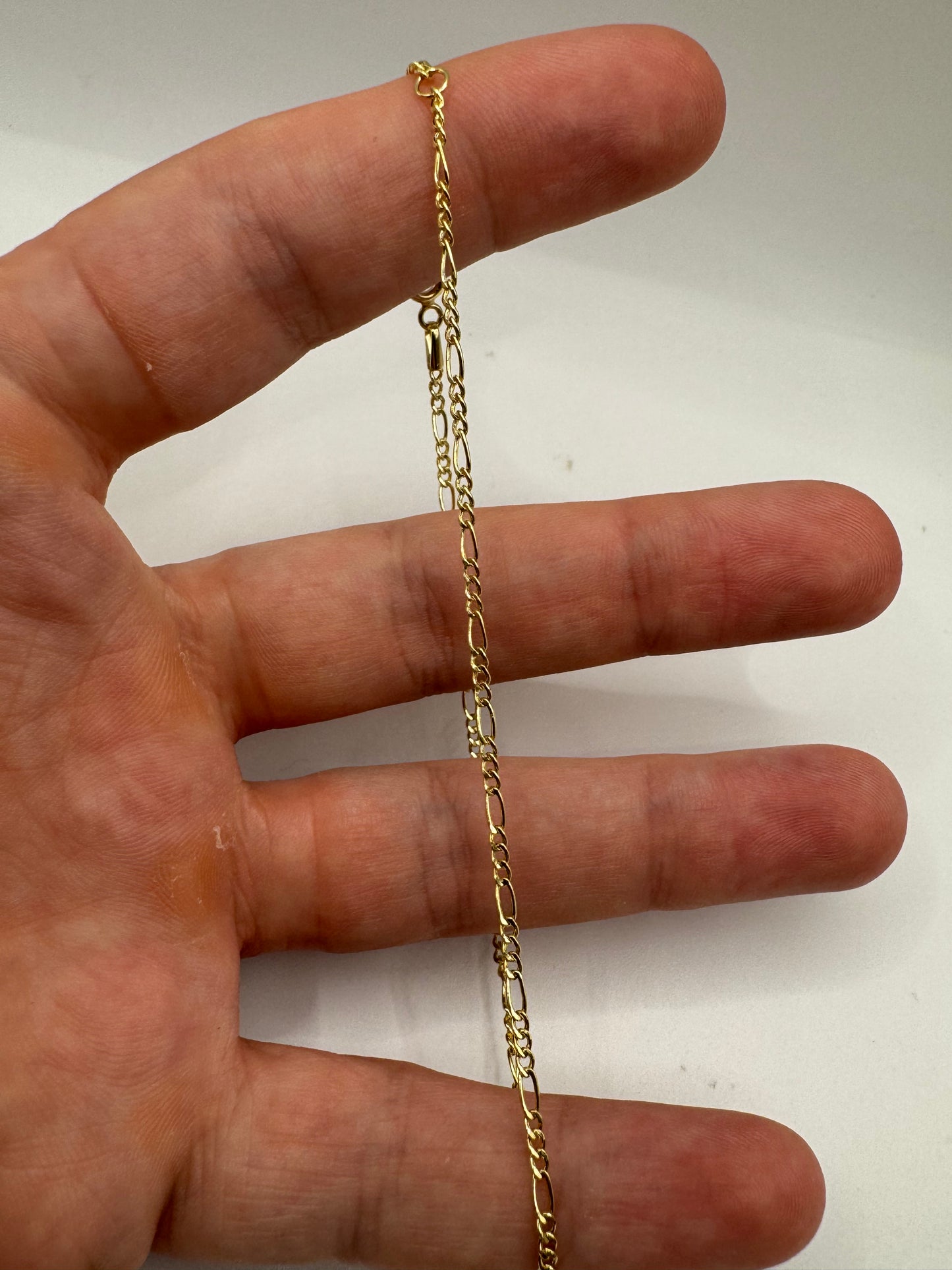 9ct gold bracelet/anklet 3