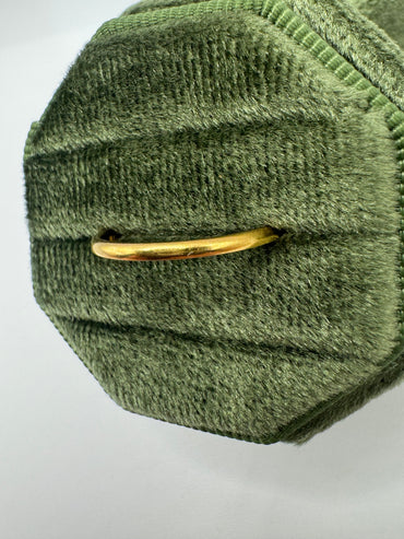 22ct gold stacking band