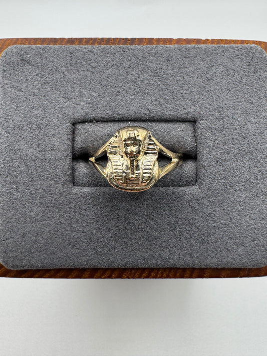 9ct gold tutenkhamun ring