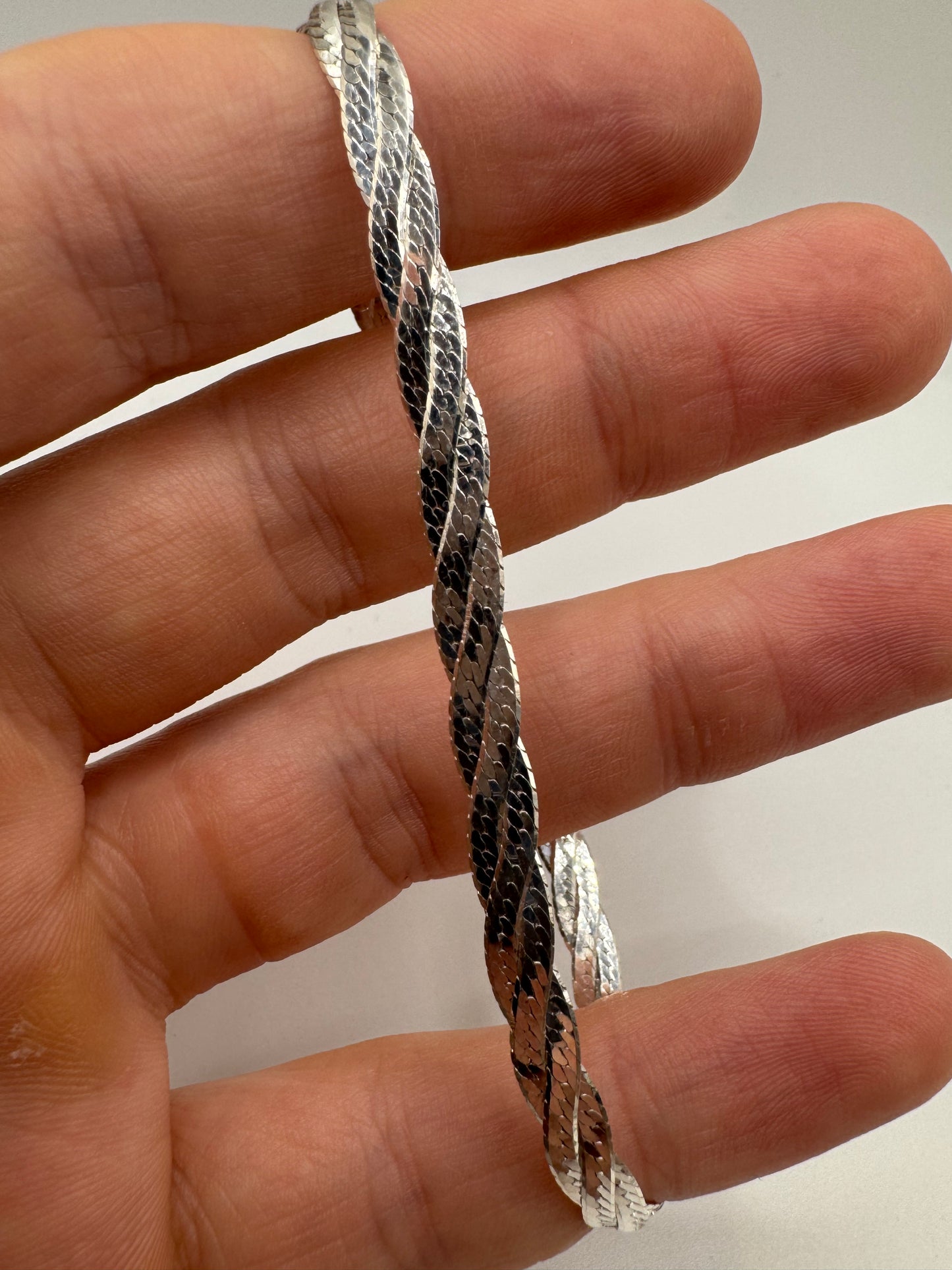 Silver bracelet