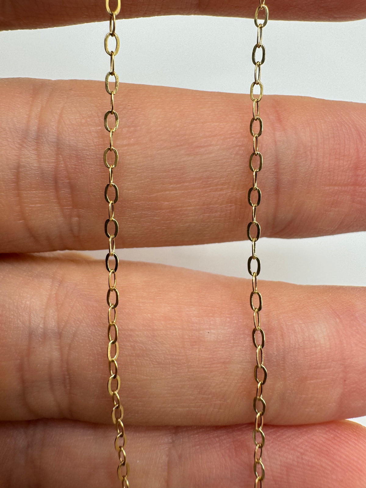9ct gold chain 45 16”