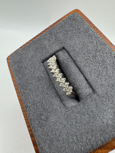 9ct gold 20 point diamond ring