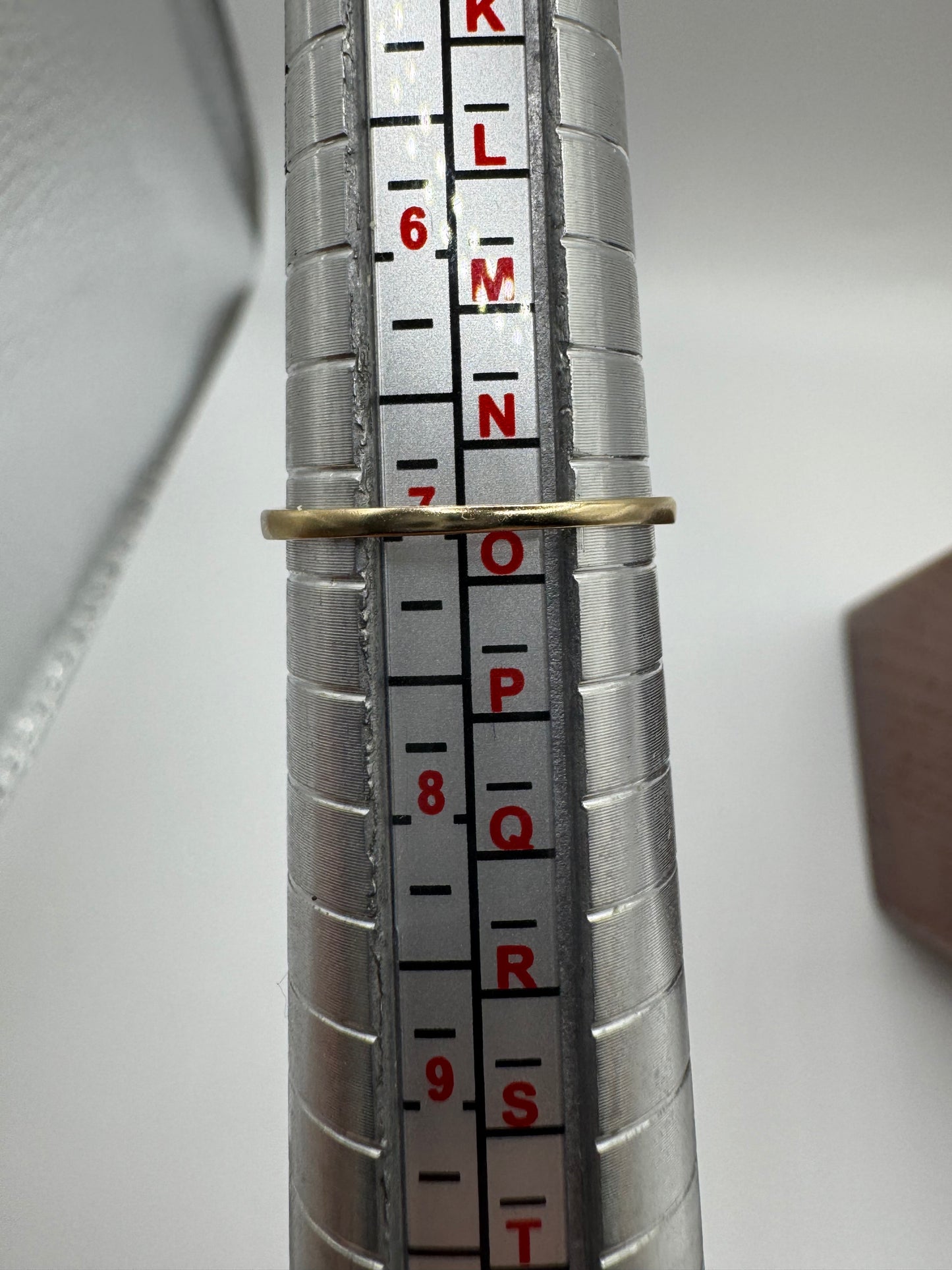 9ct gold amethyst ring