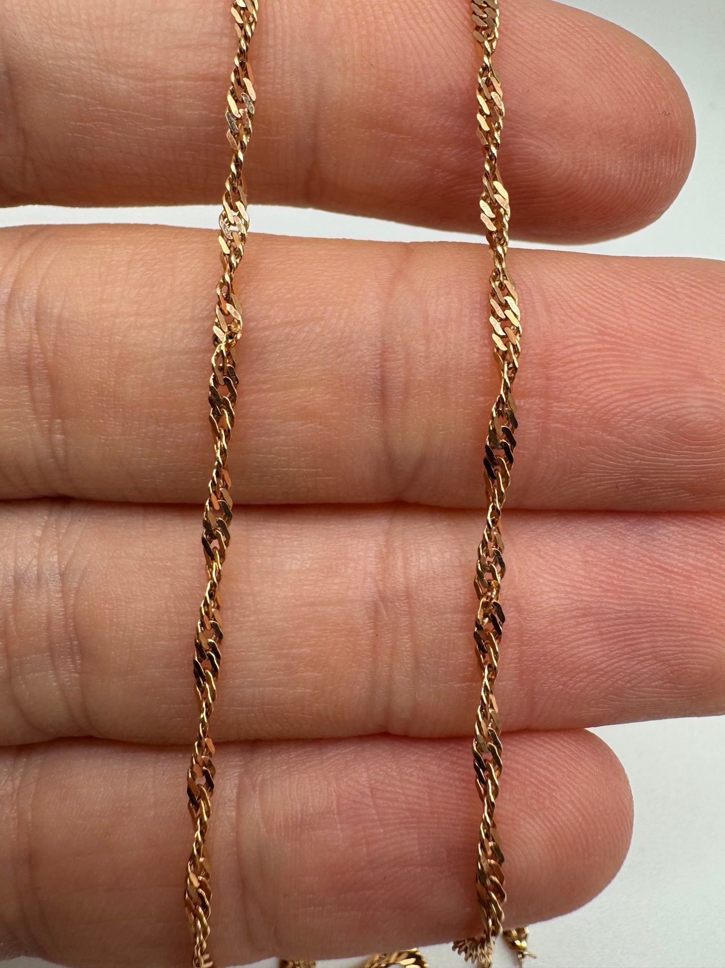 9ct rose gold chain 3