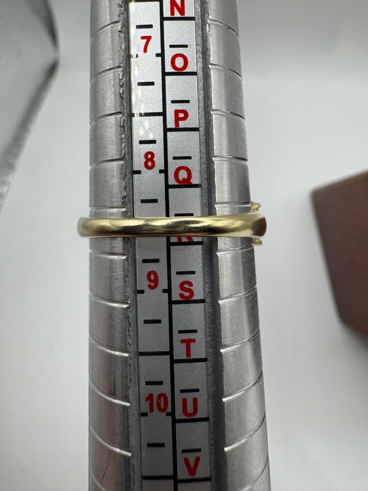 9ct gold iolite cluster ring