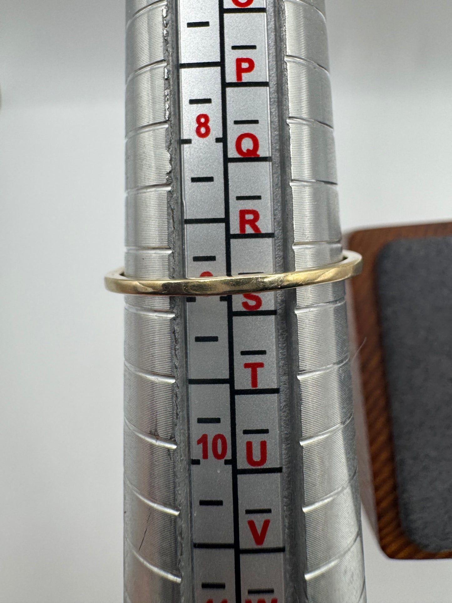 9ct gold ruby and red diamond ring