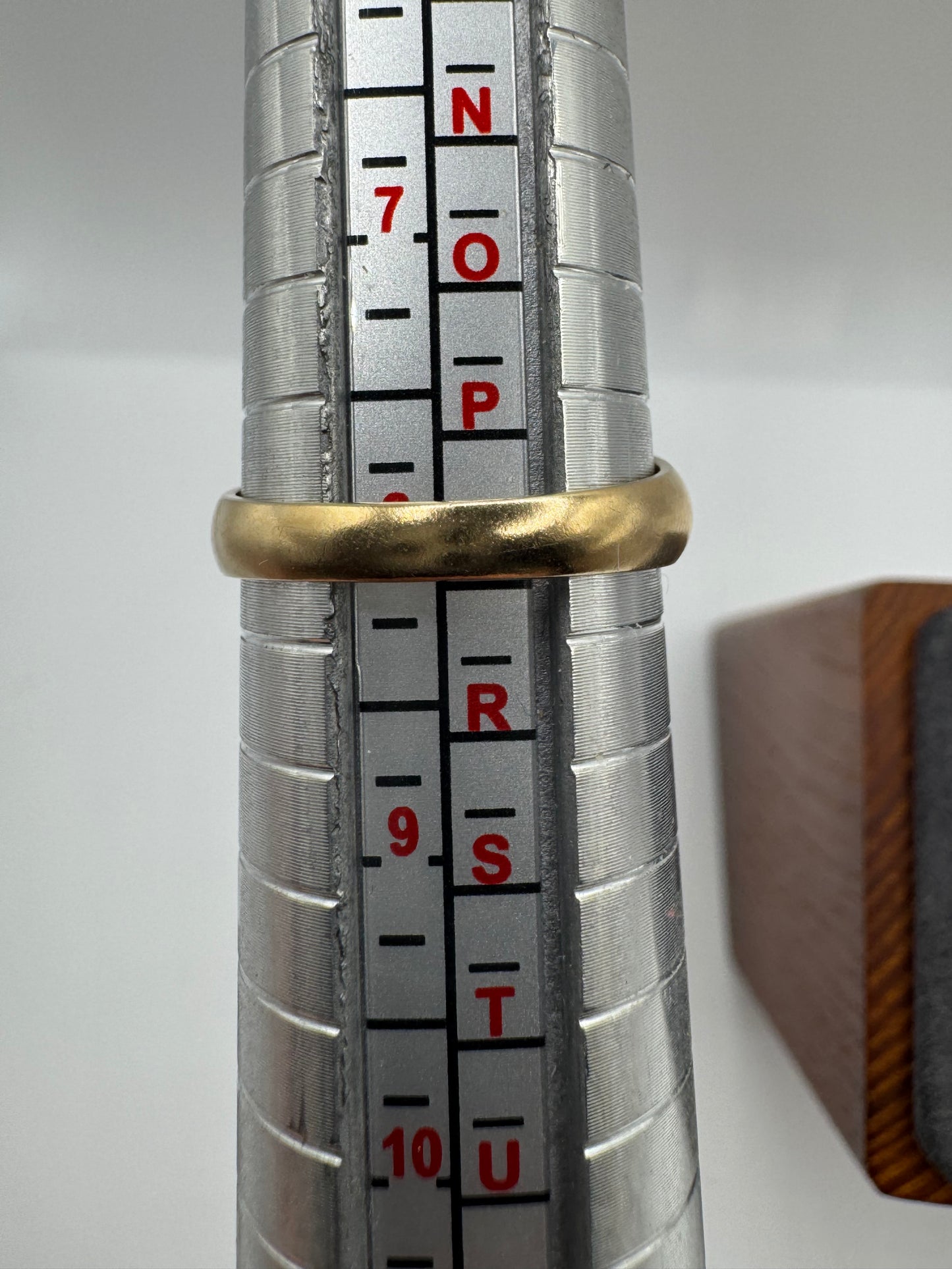 9ct gold ruby and diamond bombe ring