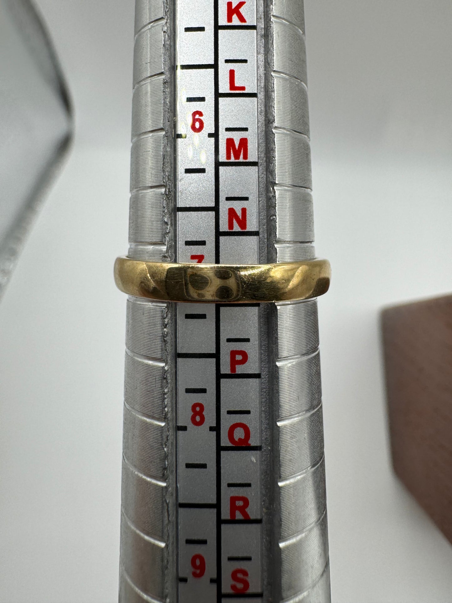 9ct gold diamond wishbone ring