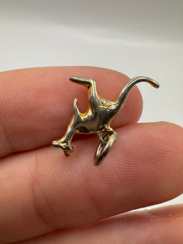 14ct gold kangaroo pendant