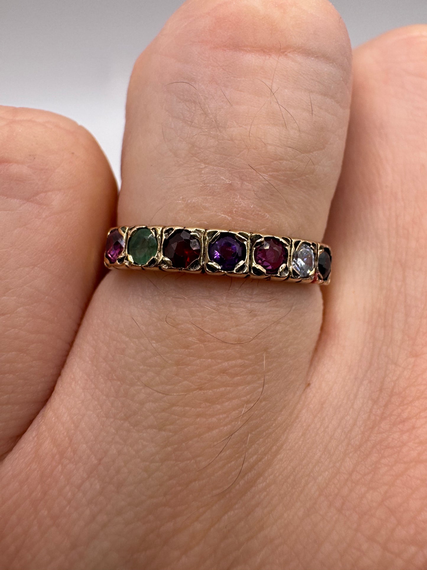 9ct gold “REGARDS” ring