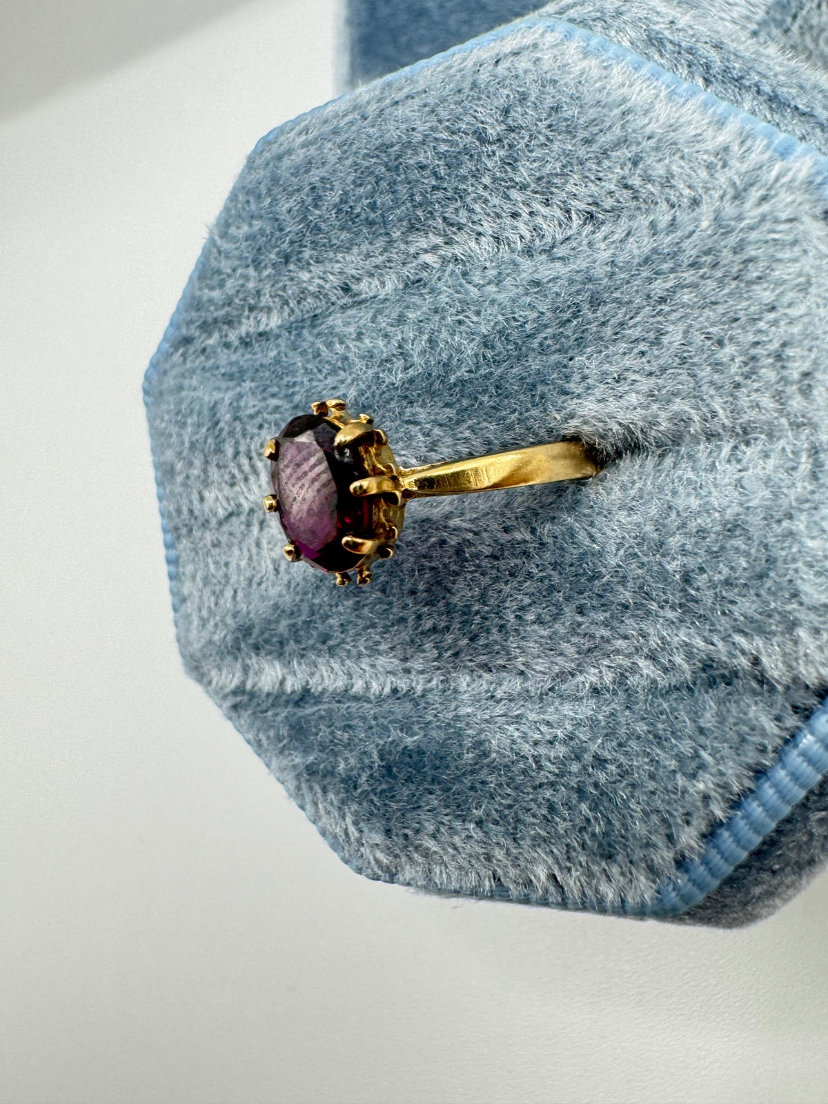 9ct gold tourmaline ring