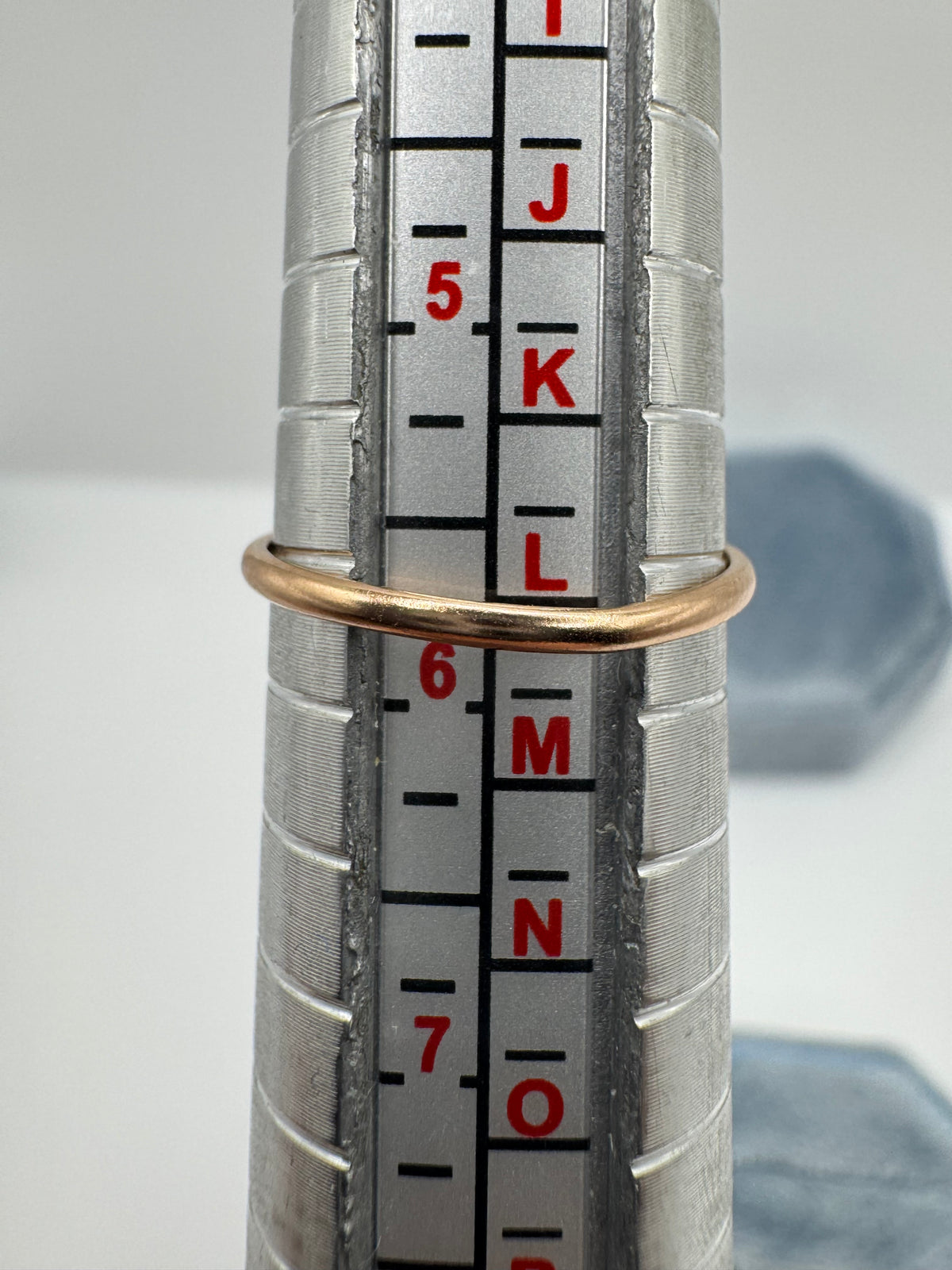 9ct rose gold tourmaline ring