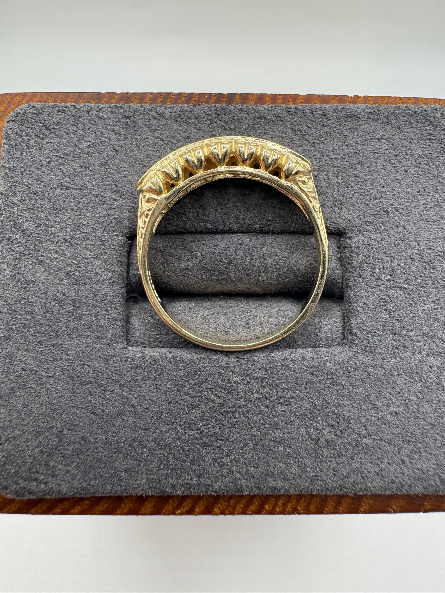 9ct gold “DEAREST” ring