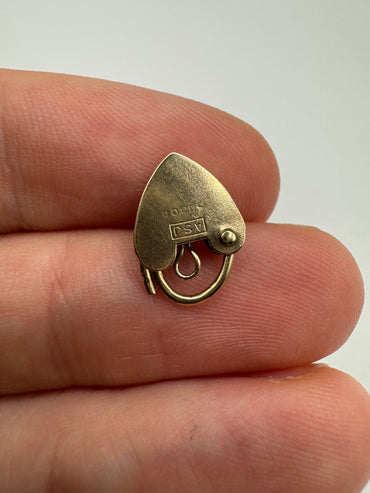 9ct gold padlock 41