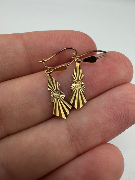 9ct gold earrings