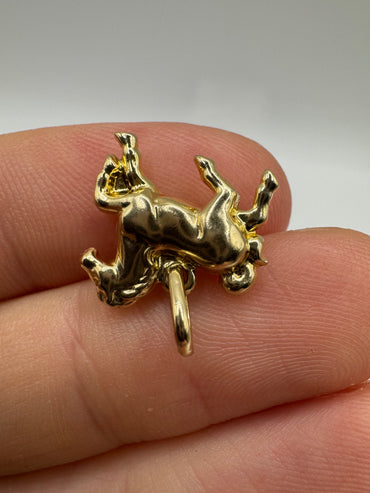9ct gold pony charm