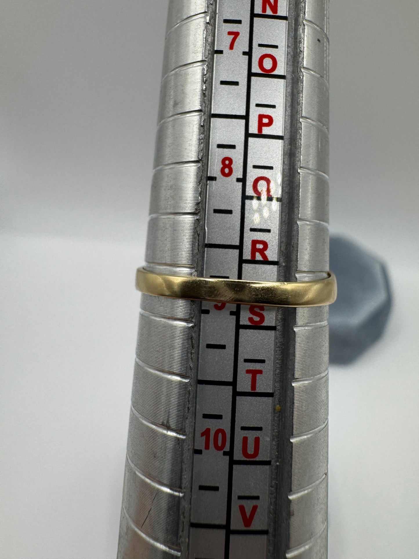 9ct gold coin ring
