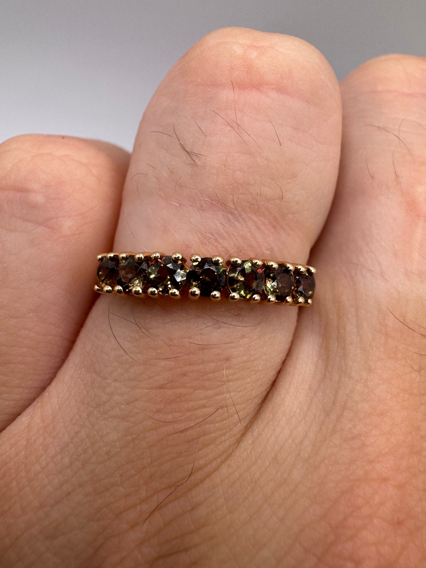 9ct gold citrine ring