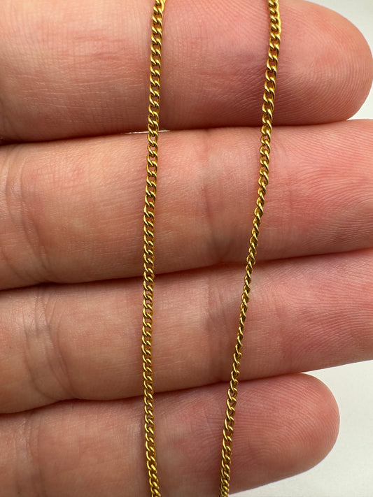 9ct gold chain 28