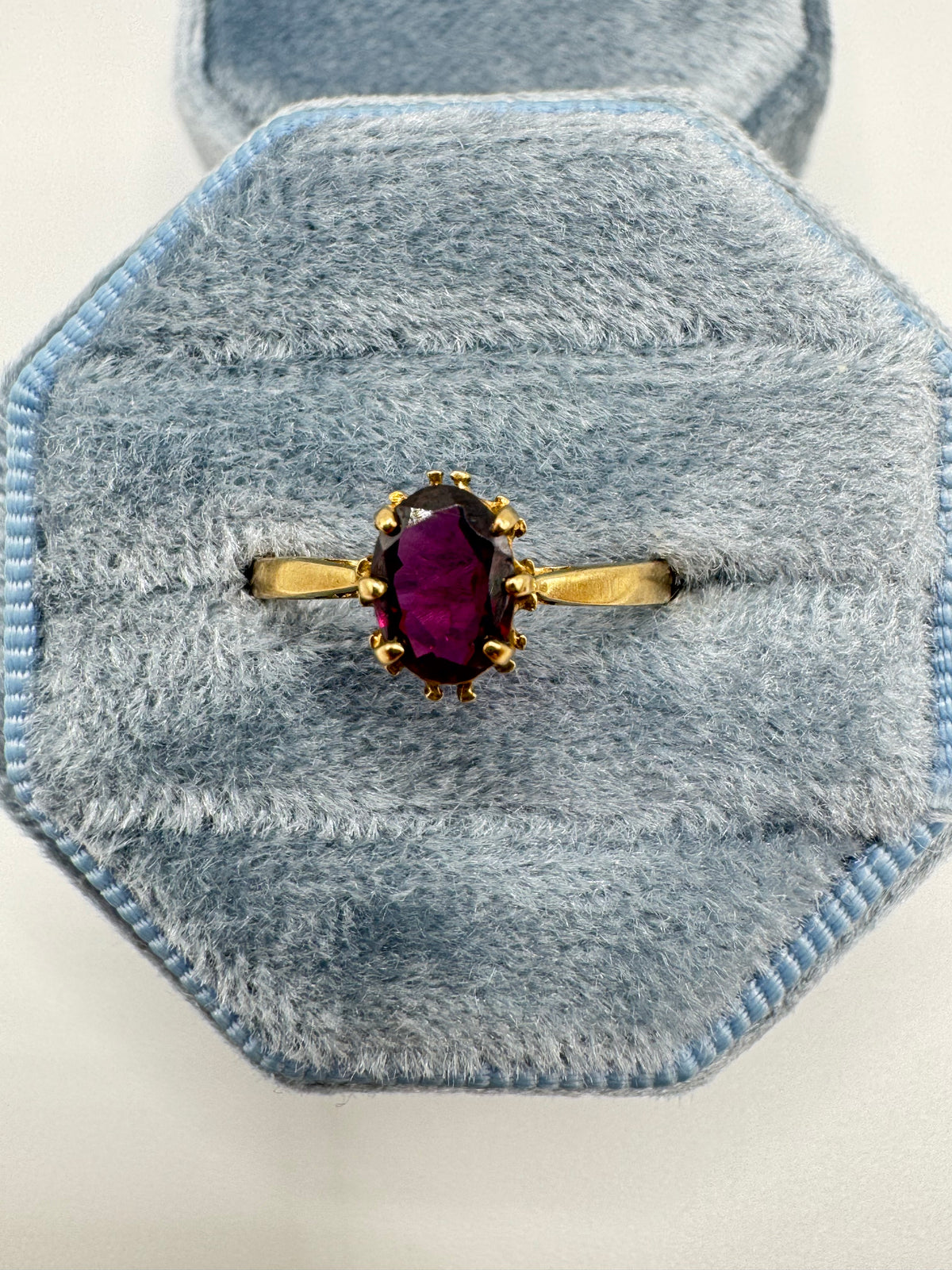 9ct gold tourmaline ring