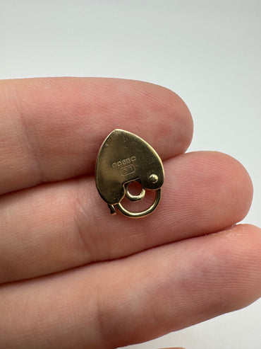 9ct gold padlock 14