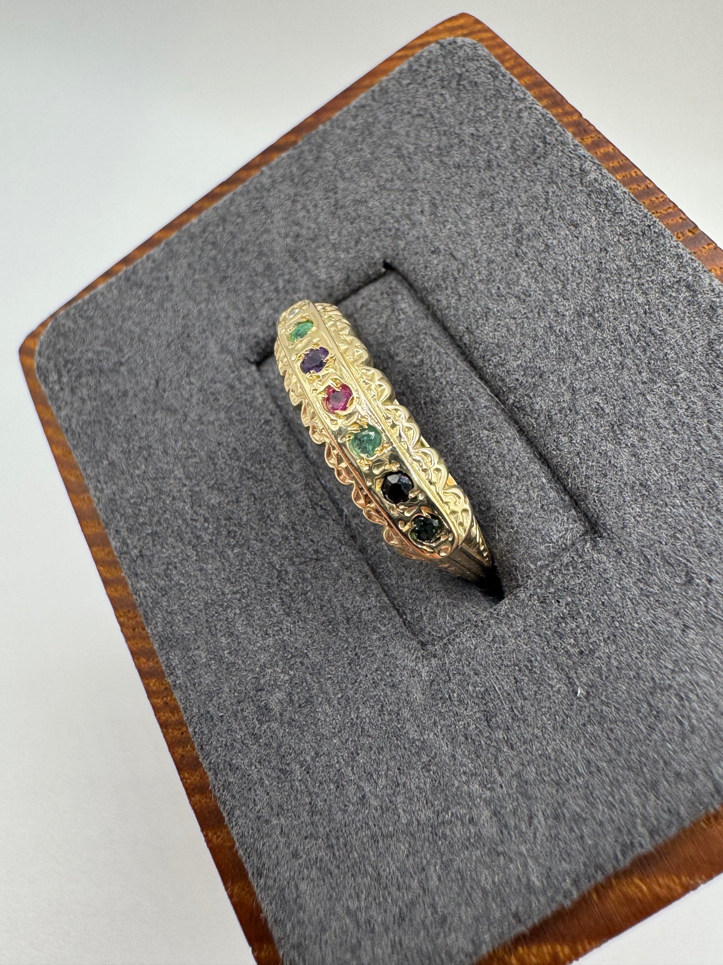 9ct gold “DEAREST” ring