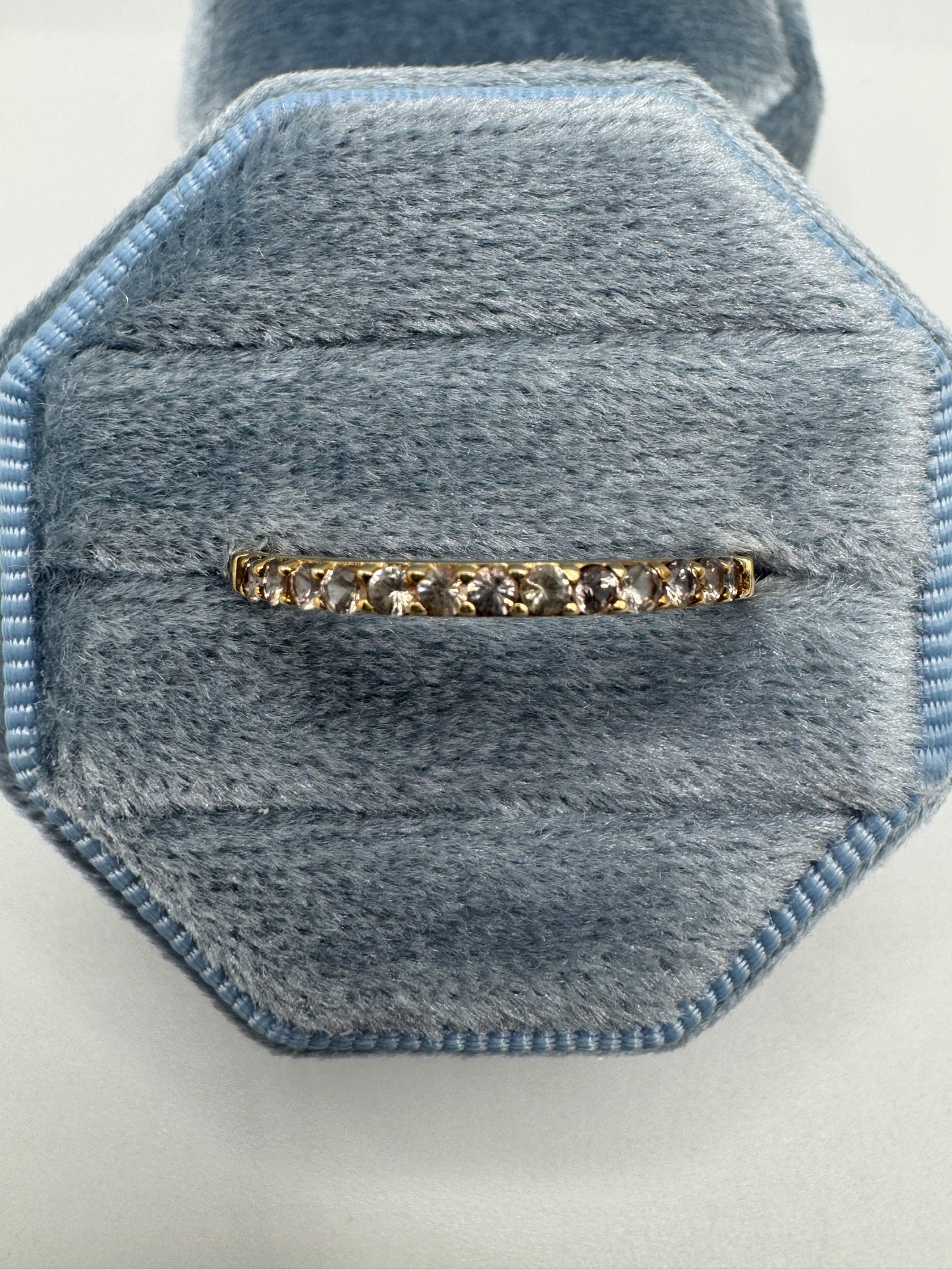9ct gold alexandrite ring
