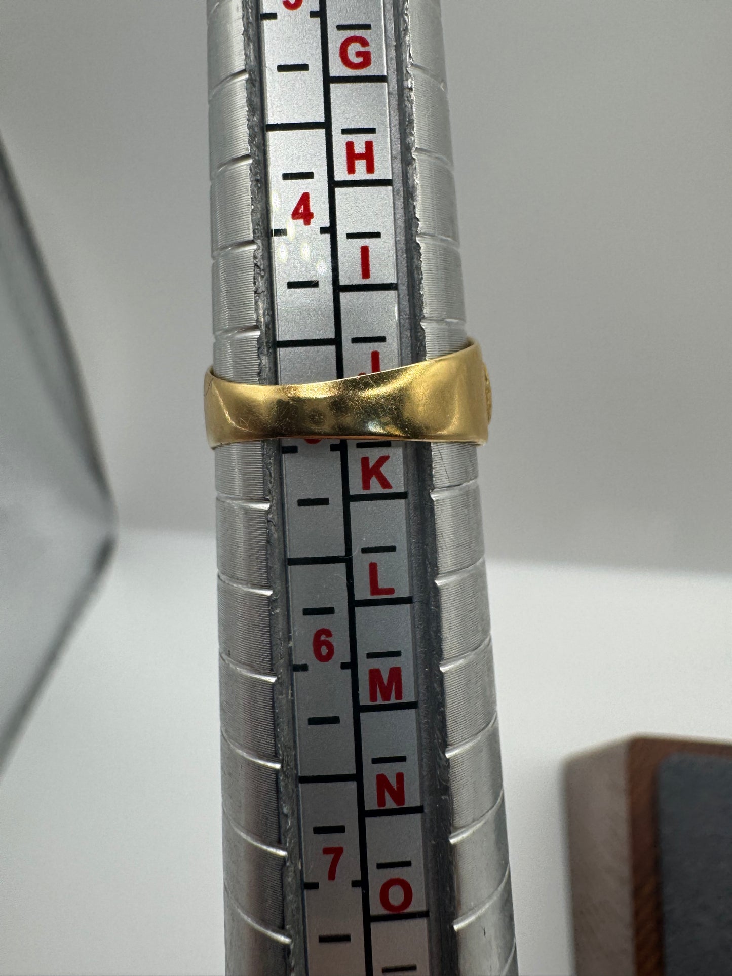 Antique 18ct gold mizpah ring