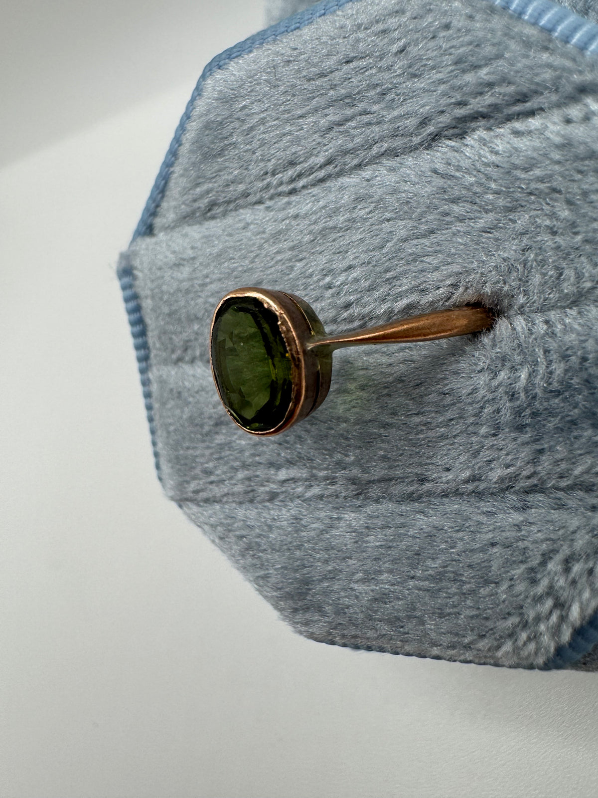 9ct rose gold quartz ring