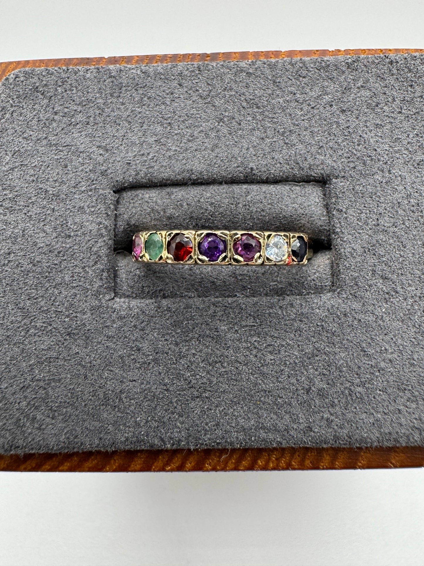 9ct gold “REGARDS” ring