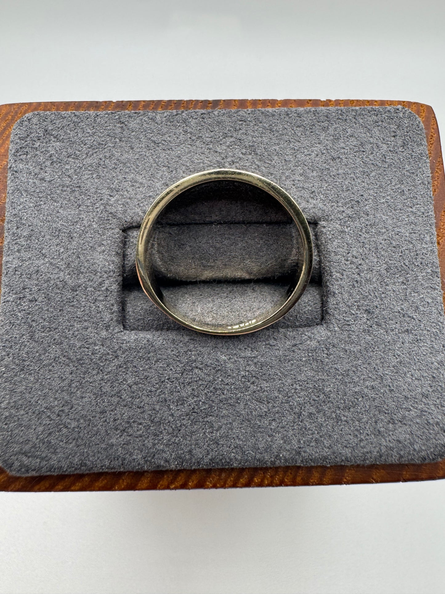 9ct gold mizpah ring