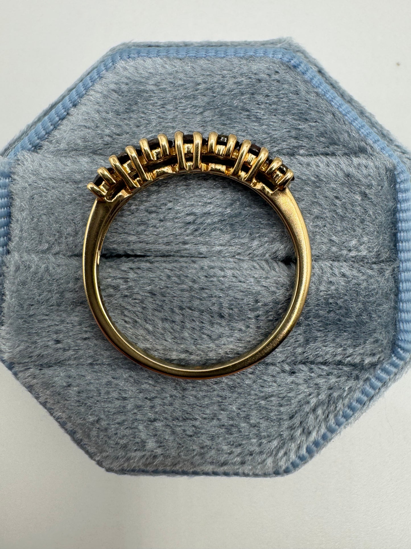 9ct gold citrine ring