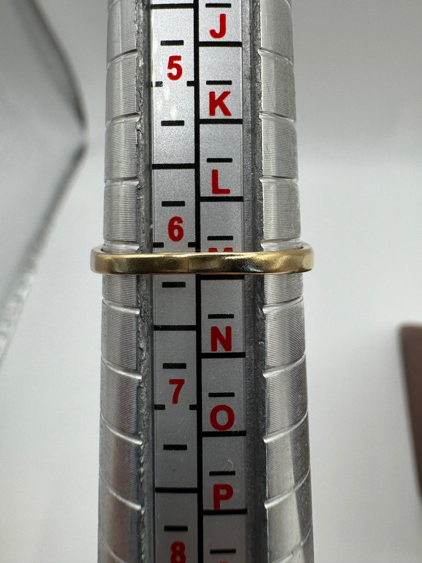 9ct gold diamond heart gypsy ring