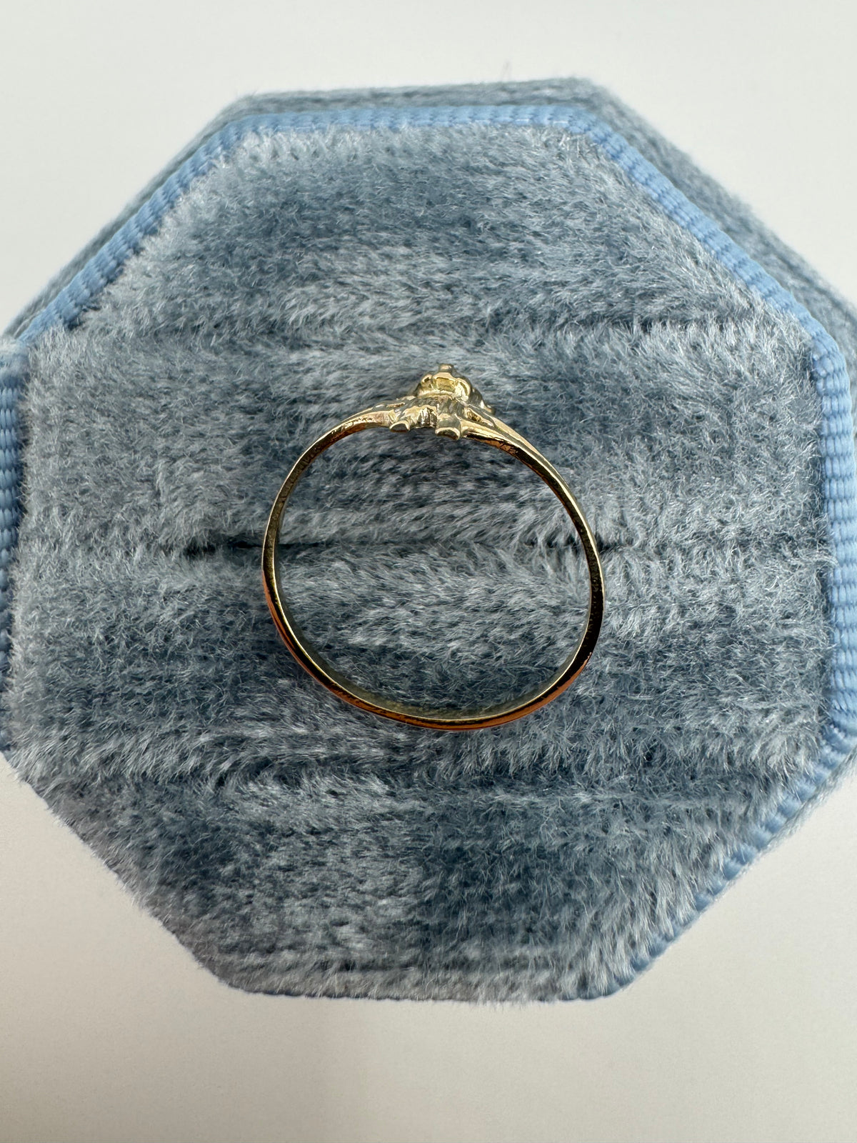 9ct gold teddy bear ring