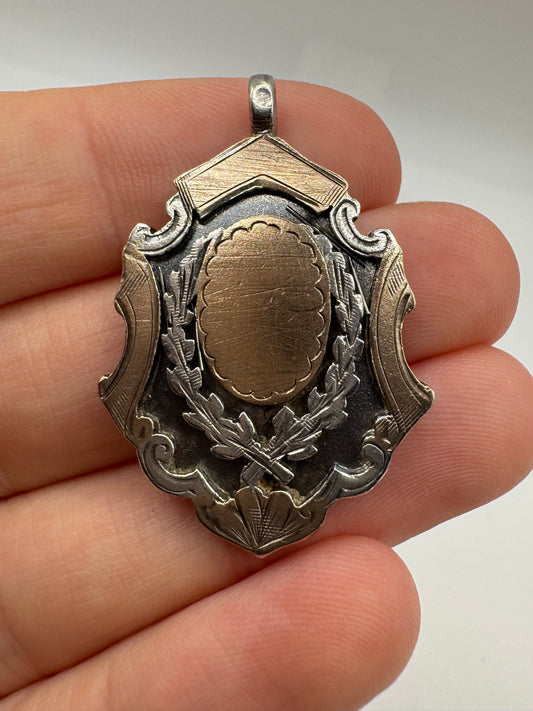Antique silver fob