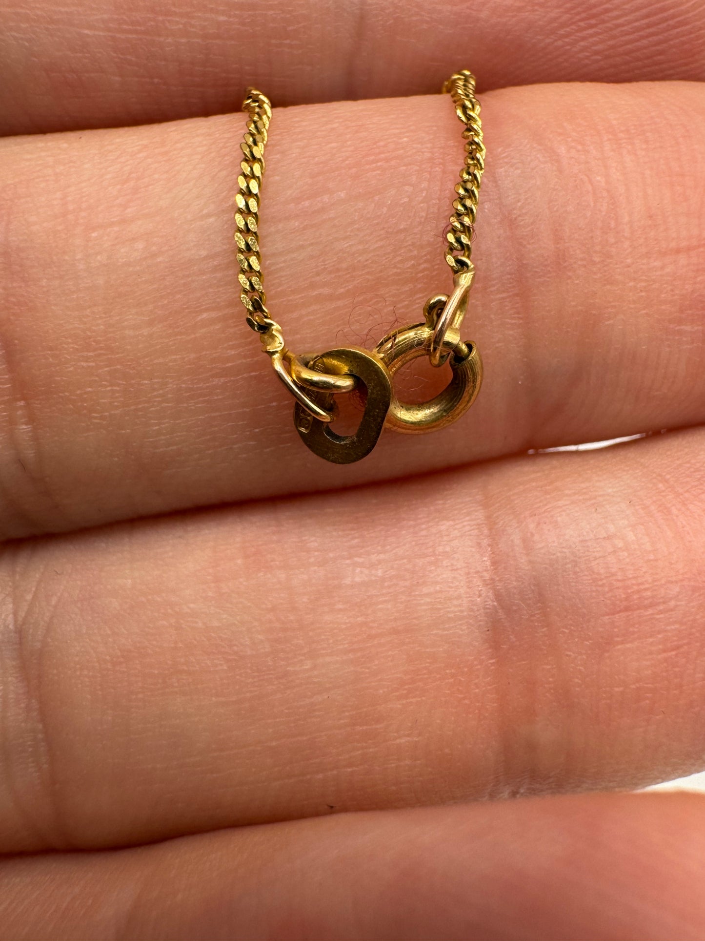 9ct gold chain 20