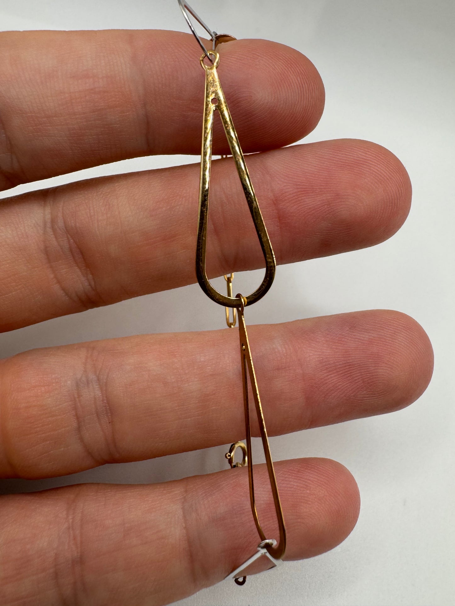 9ct tri-gold bracelet 6