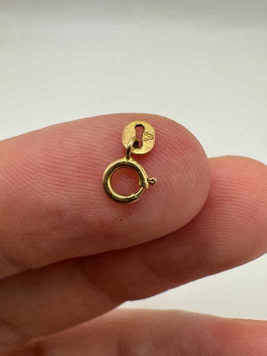 9ct gold bolt clasp 6