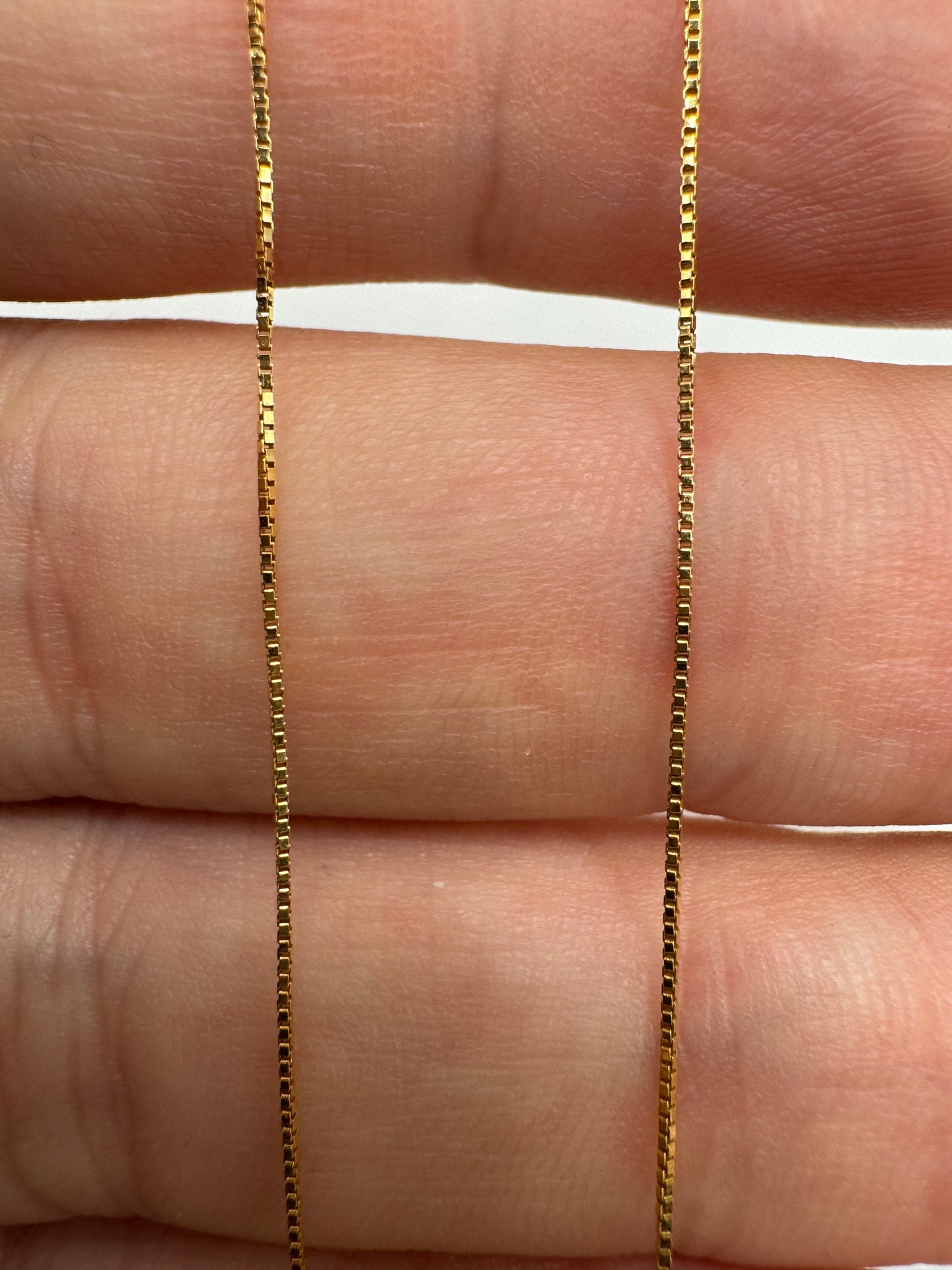 9ct gold chain 71 16”