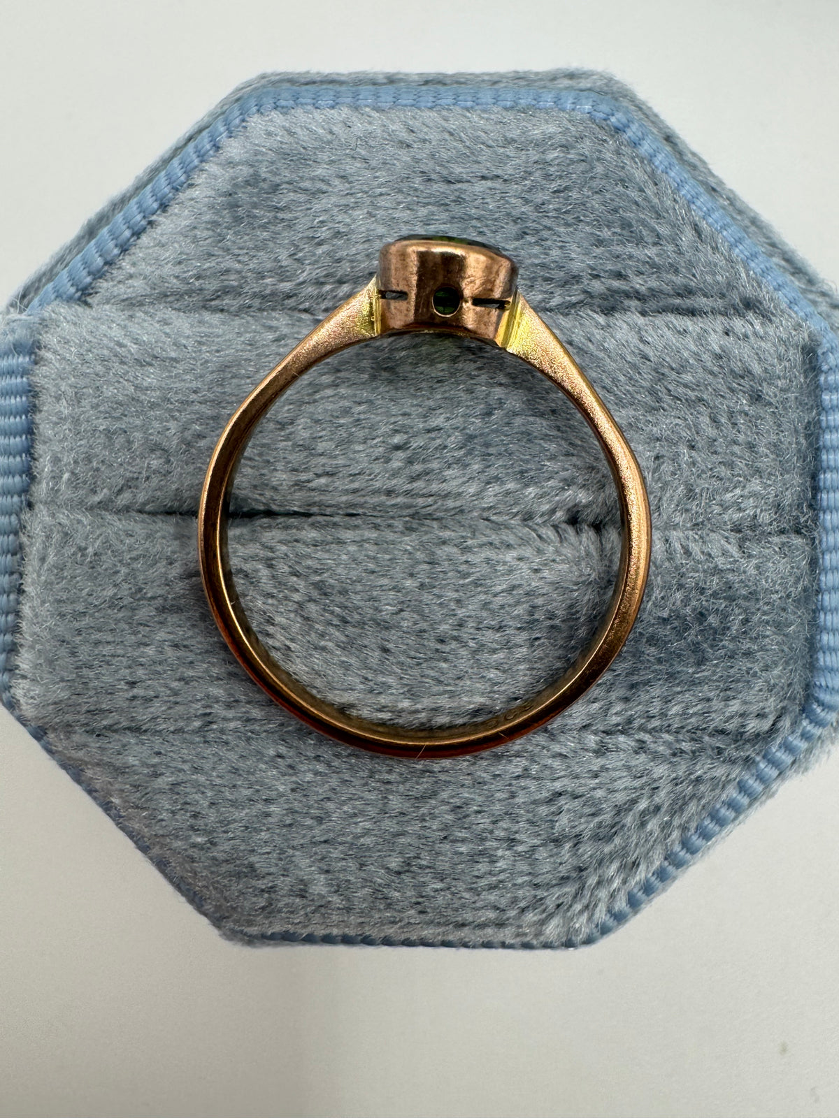 9ct rose gold quartz ring