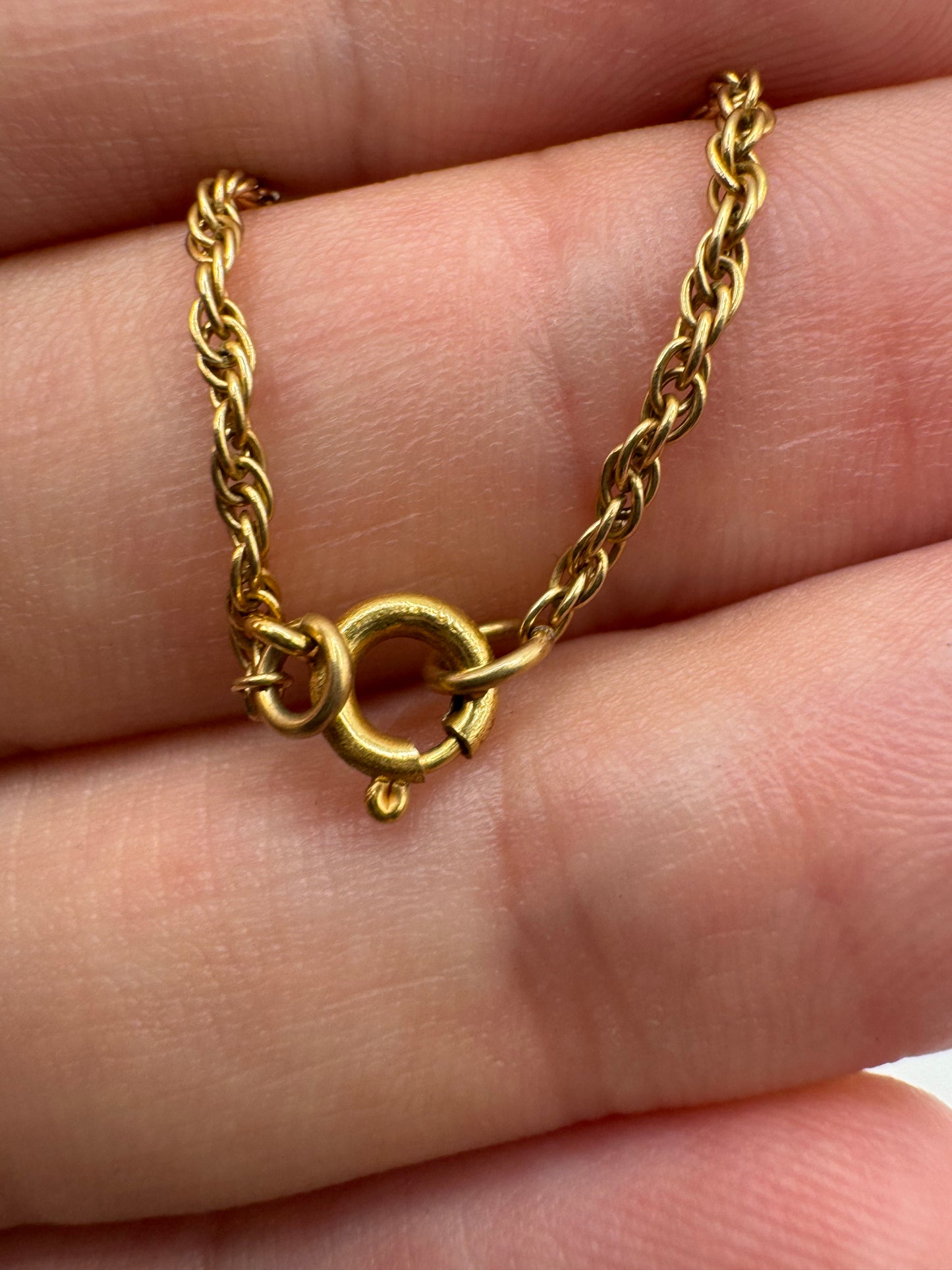 9ct gold chain 30